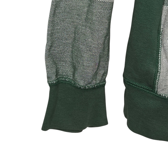 Nike Mens Retro Y2K Monochromatic Green Striped Full Zip Hooded Jacket Medium - Picture 5 of 10